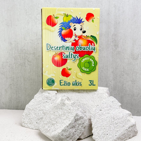 Desertinių obuolių sultys, 3 l