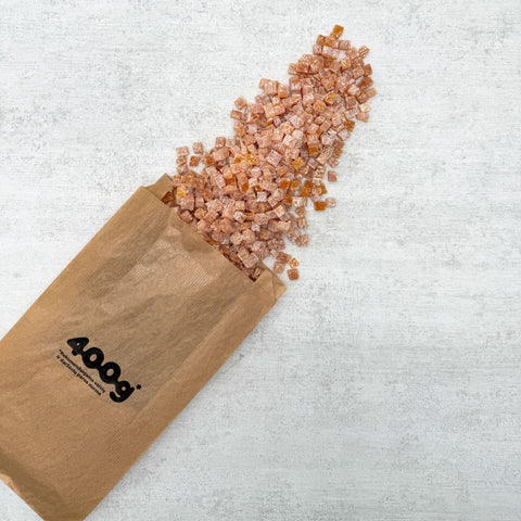 Džiovinti apelsinų kubeliai be pridėtinio cukraus, 500 g
