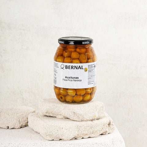 Alyvuogės apelsinų marinate, 950 g