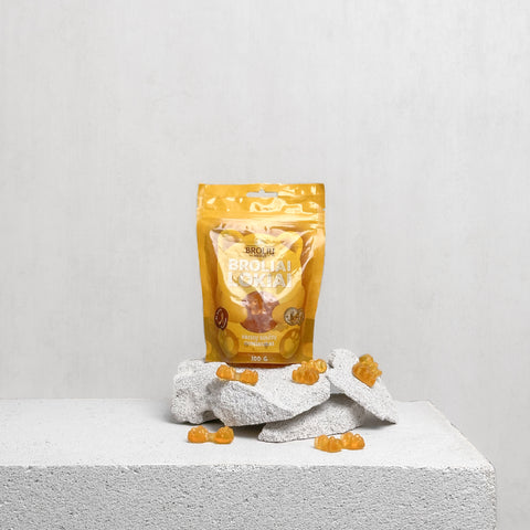 Guminukai broliai lokiai medaus skonio, 100g