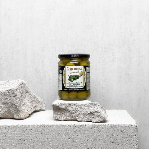 Alyvuogės su jalapenu, 436 g